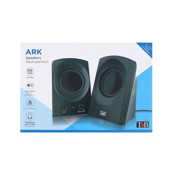 ARK Series - Haut Parleurs 2.0 6W Peak Power - noir