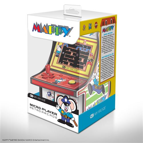 Console rétrogaming My Arcade Micro Player Retro Arcade Mappy DGUNL-3224
