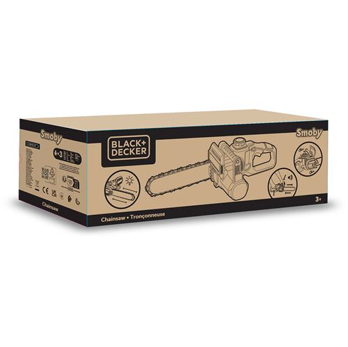 Atelier de bricolage Smoby Tronçonneuse Black + Decker