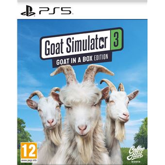 Nintendo Switch PS5 Goat Simulator 3 GOAT IN A BOX Goat Simulator 3 – Goat in a Box Edition Collector PS5 - Jeux