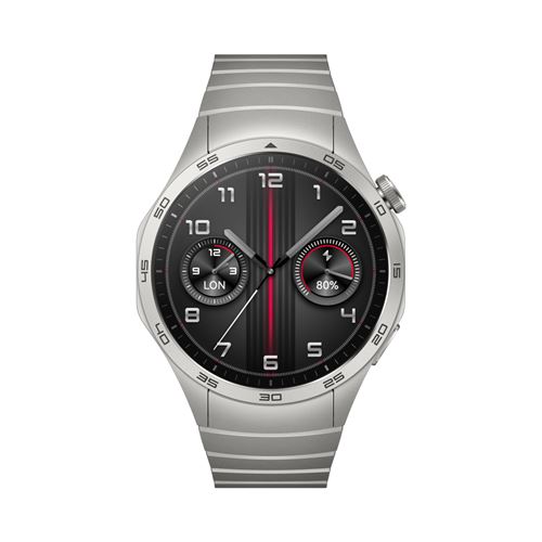 Montre connectée Huawei Watch GT 4 46 mm Elite Argent