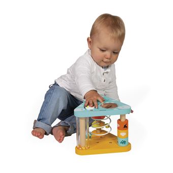 Jouet en bois Janod Tropik Triangle multi-activités