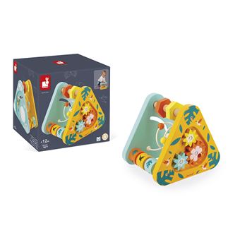 Jouet en bois Janod Tropik Triangle multi-activités
