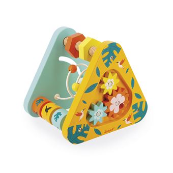 Jouet en bois Janod Tropik Triangle multi-activités