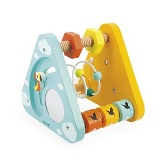 Jouet en bois Janod Tropik Triangle multi-activités