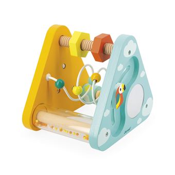 Jouet en bois Janod Tropik Triangle multi-activités