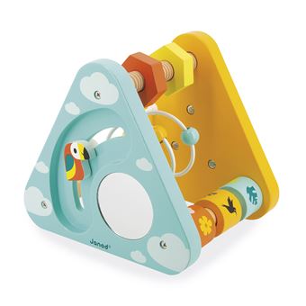 Jouet en bois Janod Tropik Triangle multi-activités