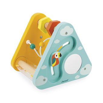 Jouet en bois Janod Tropik Triangle multi-activités