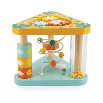 Jouet en bois Janod Tropik Triangle multi-activités