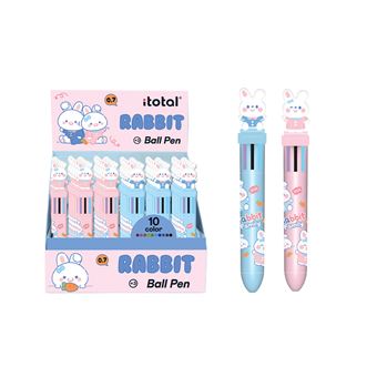Stylos à bille Itotal Rabbit Multicolor Pens Display Modèle aléatoire