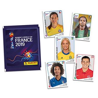 50 Pochettes Panini Coupe du Monde Féminine de la FIFA 2019