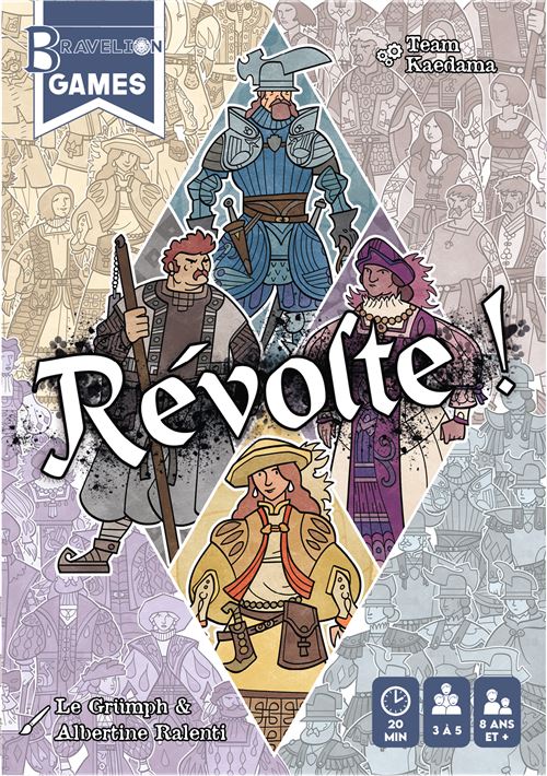 Gigamic Révolte 20 Min Jeu De Cartes
