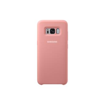 Coque Samsung en Silicone Rose pour Galaxy S8