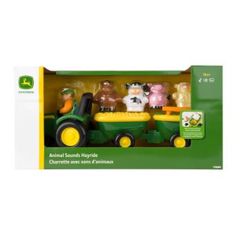 Tracteur Tomy John Deere et les animaux de ferme