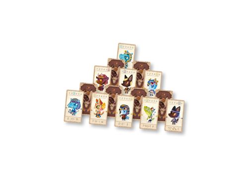 Loki Hâpy Families Gioco Di Carte Per Famiglie A Tema Egizio - Raccolta Di Divinità Egiziane, 6 Famiglie, Per 1-4 Giocatori, Dai 4 Anni In Su, Illustrazioni Fantastiche, Adatto Ai Bambini
