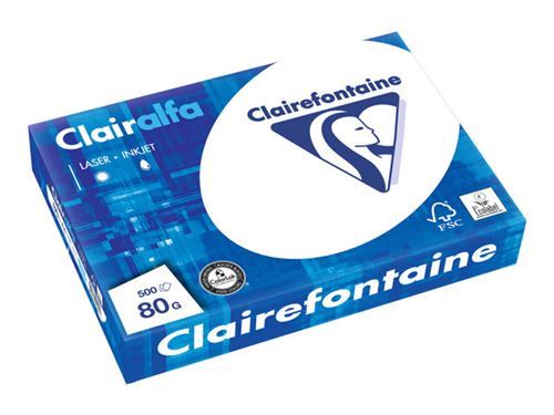 Clairefontaine Multifunktionspapier, DIN A4, extra weiß