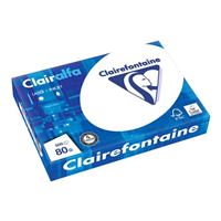 Clairefontaine CLAIRALFA - Ultra White - A4 (210 x 297 mm) - 80 g/m² - 500 Blatt Normalpapier