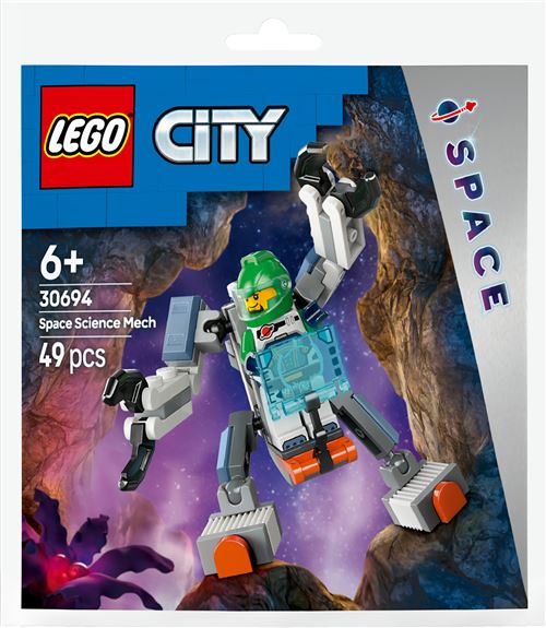 Lego City Lego® City 30694 Le Robot Scientifique De L’Espace
