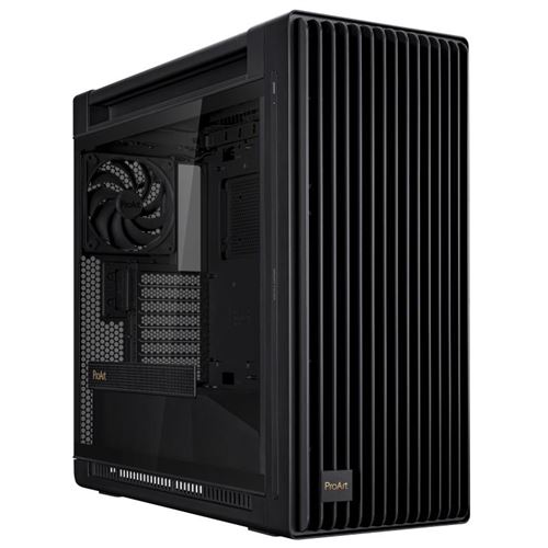 Boitier PC ASUS ProArt PA602 moyen tour noir avec panneau latéral verre trempé