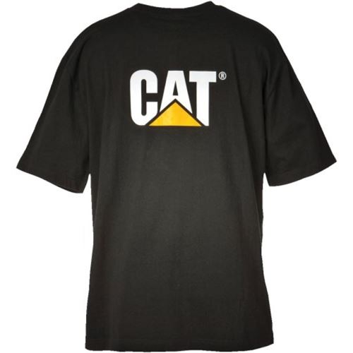 Tee-shirt noir Taille XXL Caterpillar C324-XXL