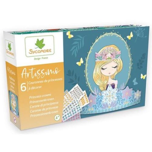 Kit cr&eacute;atif Au Sycomore Artissimo Couronnes et Princesses