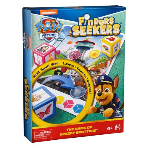 Boite de Jeu d’ambiance Paw Patrol Pat’Patrouille Finders Seekers