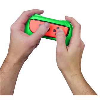 Pack de 2 Grips Subsonic Vert et Bleu pour Joy-Cons Nintendo Switch