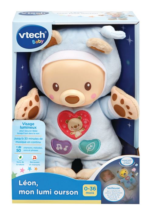 Vteb Multicolore Jeu Éducatif Musical Vtech Baby Léon, Mon Lumi Ourson