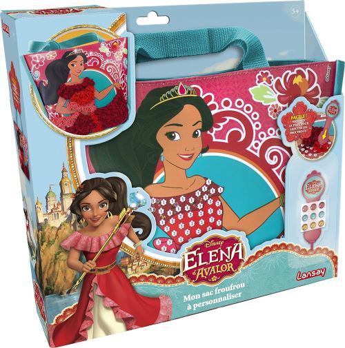 Kit Créatif Lansay Elena D’Avalor Mon Sac Froufrou À Personnaliser