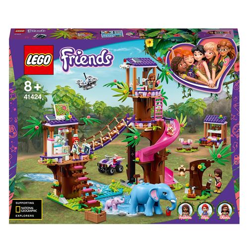 LEGO Friends 41424 La base de sauvetage dans la jungle