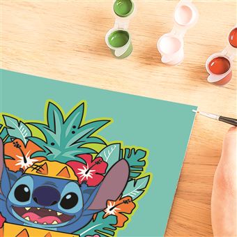 Ravensburger - CreArt Kids 18x24cm - Art Number - Stitch & Leroy - Paint by Numbers Kit - Ages 7 and Above - 25990 Ravensburger - CreArt Kids 18x24cm - Art Number - Stitch & Leroy - Paint by Numbers Kit - Ages 7 and Above - 25990