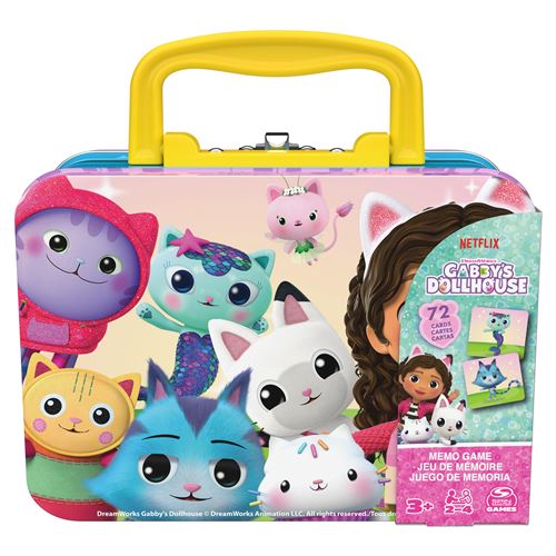 Gabby et la maison magique : mémory Spin Master - vue 3