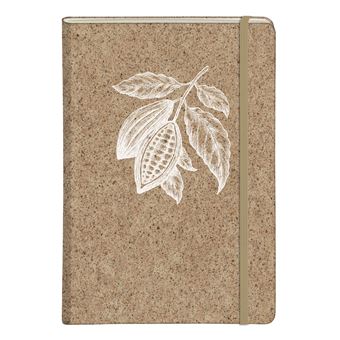 Carnet A5 avec Elastique Clairefontaine Cacao Recyclé Modèle aléatoire