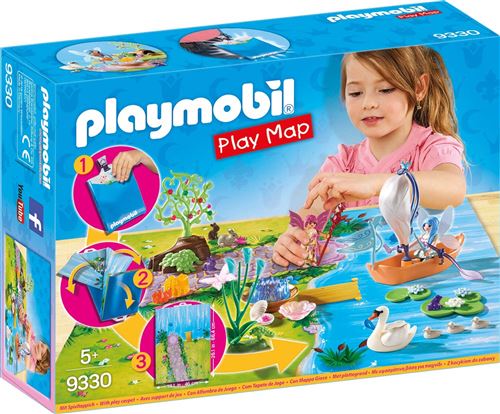 Playmobil Fées avec Support De Jeu, Enfants Unisexes, 9330