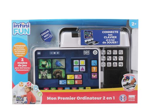 Jeu éducatif Infiny Fun Mon ordinateur 2 en 1