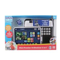 Clementoni - Ordinateur Portable Éducatif Marvel Spiderman - 30 Activités Pour Enfants Dès 4 Ans - Apprendre En S'Amusant Avec Lettres, Nombres Et Plus !