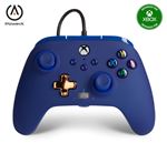 Manette filaire améliorée PowerA pour Xbox Series X|S Midnight Bleu