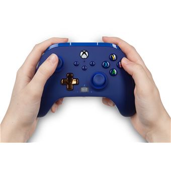 Manette filaire améliorée PowerA pour Xbox Series X|S Midnight Bleu