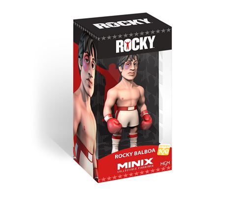 Figura Minix Rocky Balboa Modelo 100 -  Original - Figuras Miniaturas Coleccionables Para Exhibición - Idea De Regalo - Mercancía Oficial - Juguetes Para Niños - Fans