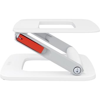 Leitz Ergo - Support pour ordinateur portable - réglable, multi-angle - 13" - 15" - blanc - 1