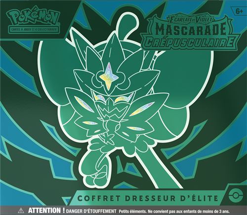 Cartes à collectionner Pokémon EV06 Coffret Dresseur d’Elite EV06 Ecarlate Et Violet Mascarade Crépusculaire