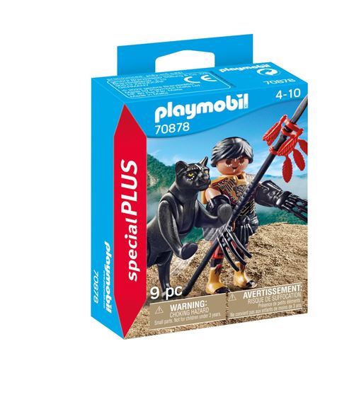 Playmobil 70878 Combattant Avec Panthère