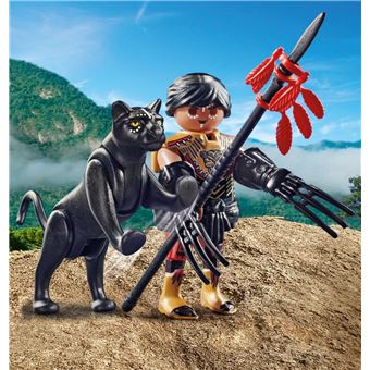 Playmobil 70878 Combattant avec panthère