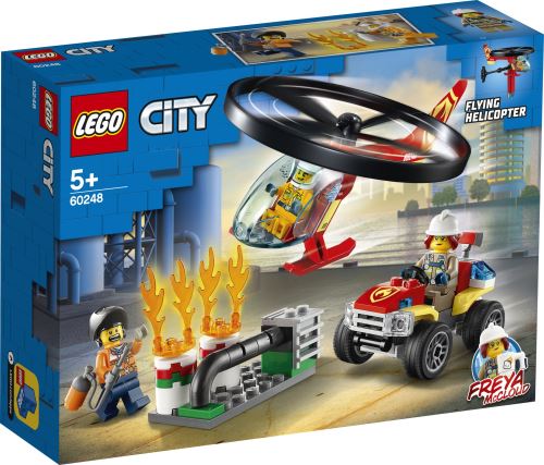 LEGO® City Fire 60248 L'intervention de l'hélicoptère des pompiers