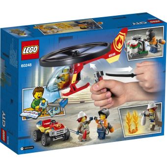 LEGO® City Fire 60248 L'intervention de l'hélicoptère des pompiers