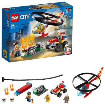 LEGO® City Fire 60248 L'intervention de l'hélicoptère des pompiers