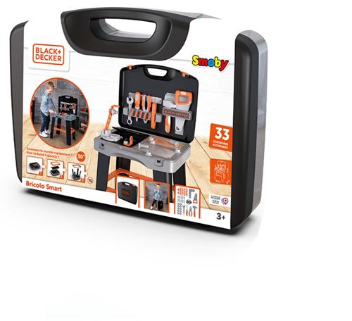 Atelier de bricolage Smoby + Decker Etabli Bricolo Smart
