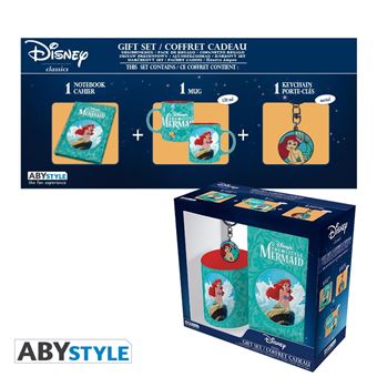 Coffret ABYstyle Disney La Petite Sirène avec mug, porte-clés et cahier