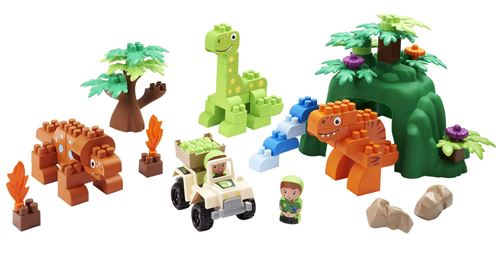 Jeu de construction Ecoiffier Dinoland Abrick 