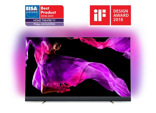 TV Philips 65Oled903 OLED UHD 4K Ambilight 3 Côtés Android TV 65"